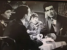 Jean Diego (Yves Montand) and Cricri (Christian Simon) in Les Portes De La Nuit: "Wonderful, beautiful, very well done by Marcel Carné."